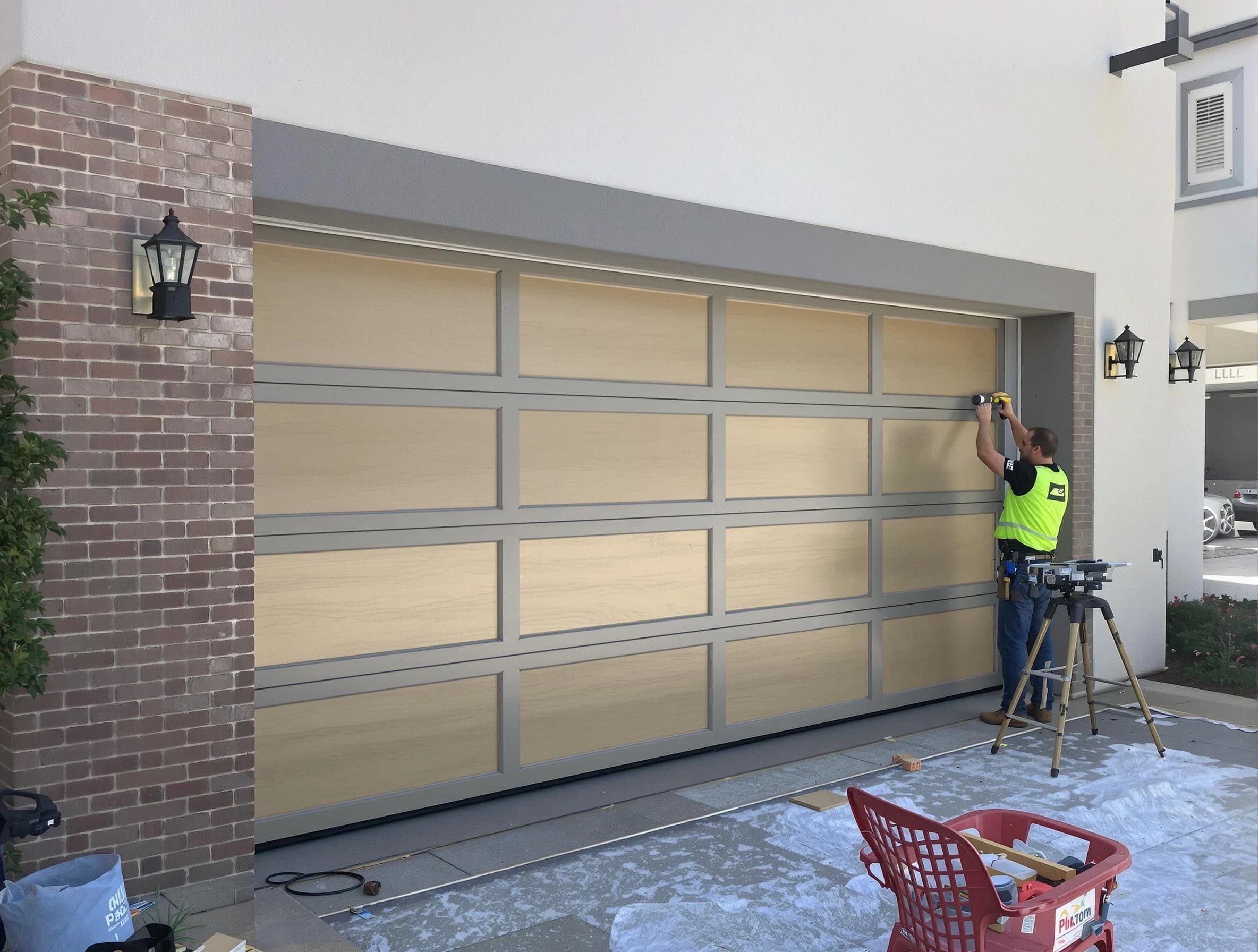 Garage door replacement service by West Windsor Garage Door Repair in West Windsor