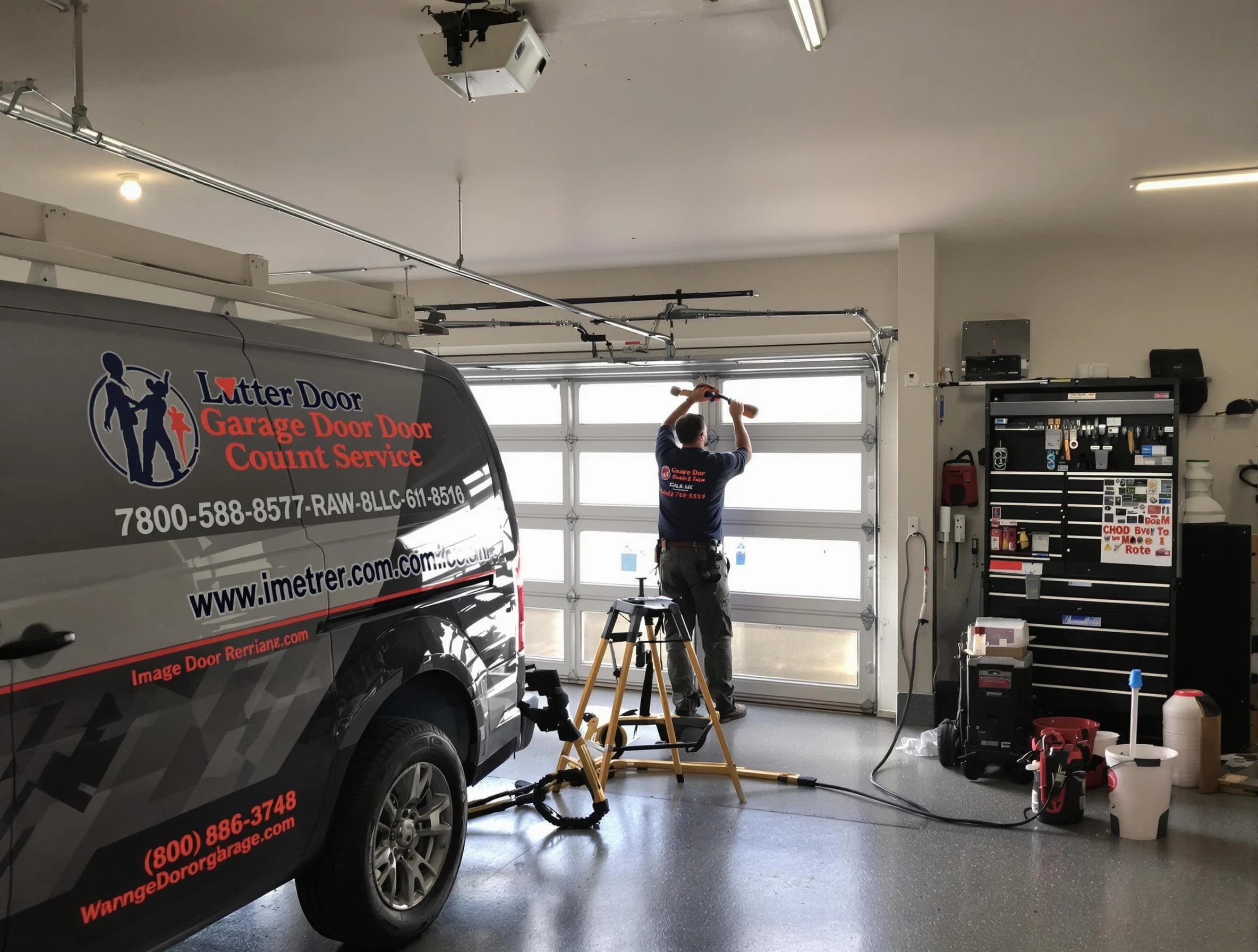 West Windsor Garage Door Repair rapid response team performing same-day repair in West Windsor